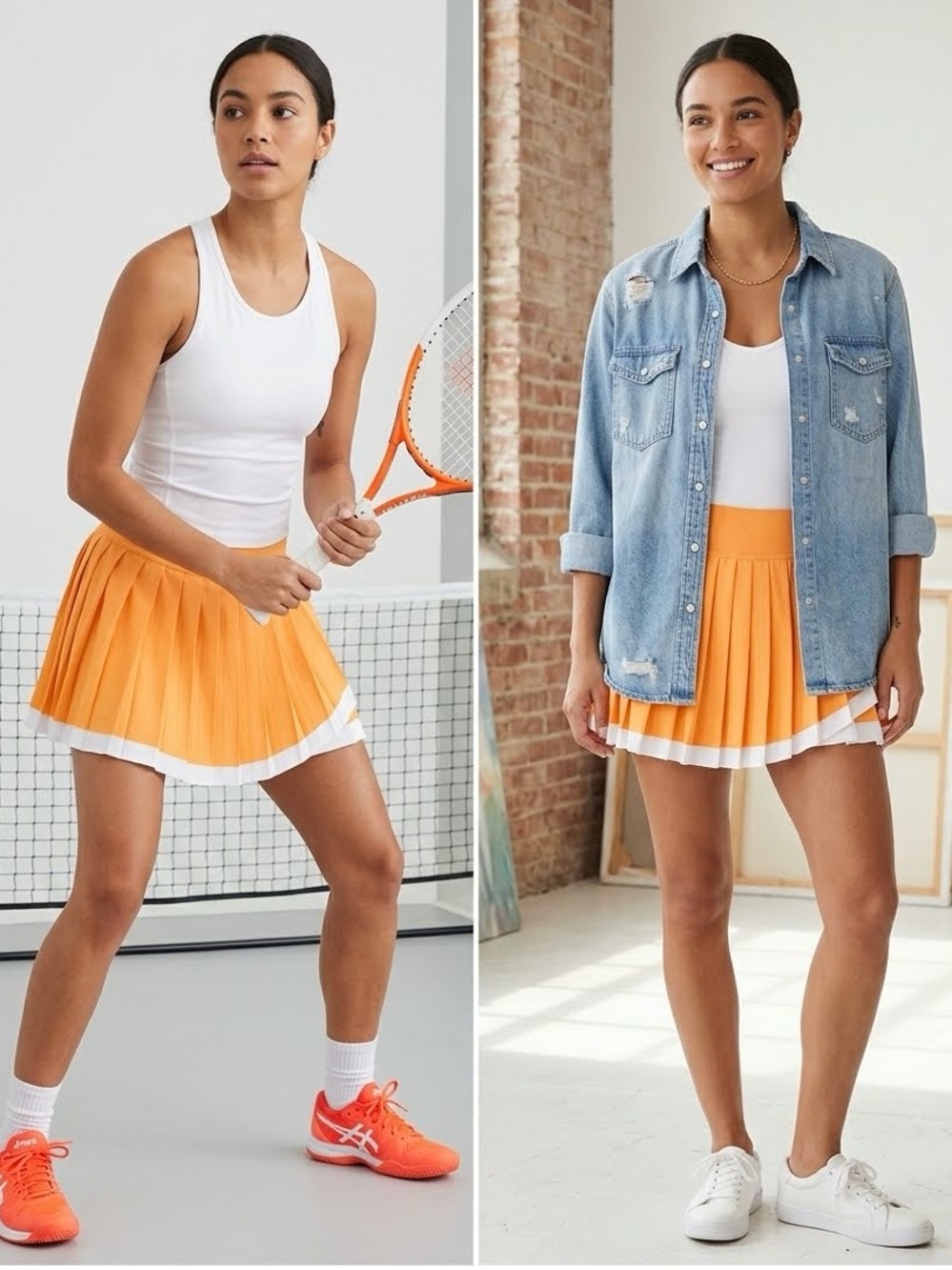 Showstopper Offline by Aerie All Aces pleated tennis skort